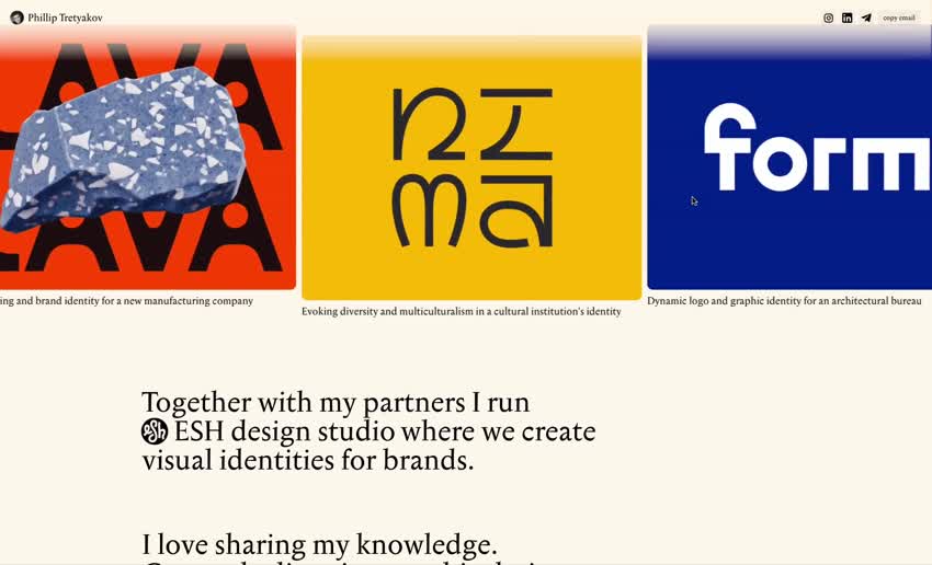 Phillip's Website Phillip's Website